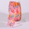 The Ribbon People Pink and Orange Floral Wired Craft Ribbon 1.5" x 80 Yards